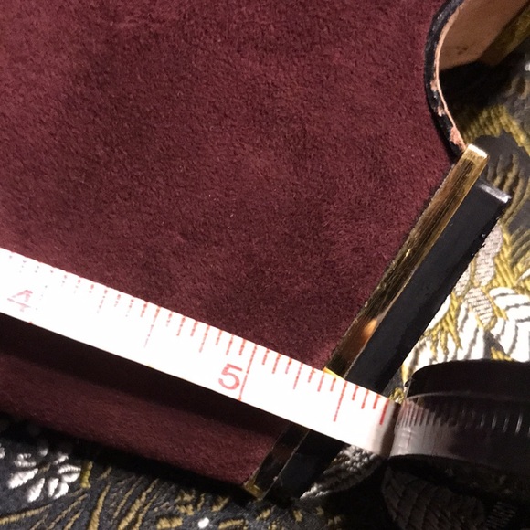 L.A.M.B Burgundy Suede Pumps - Picture 10 of 12